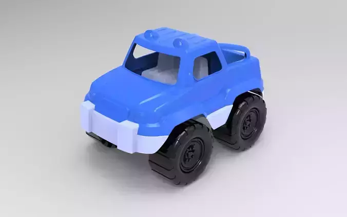 Toy Truck 3D model