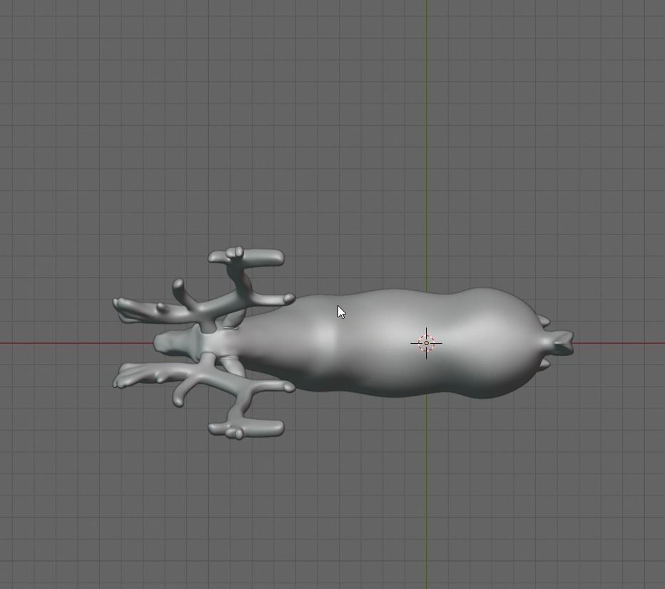 Reindeer with nice Antlers 3D model_6