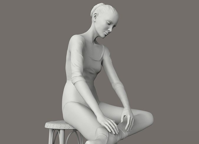 Ballerina Sculpt 3D print model
