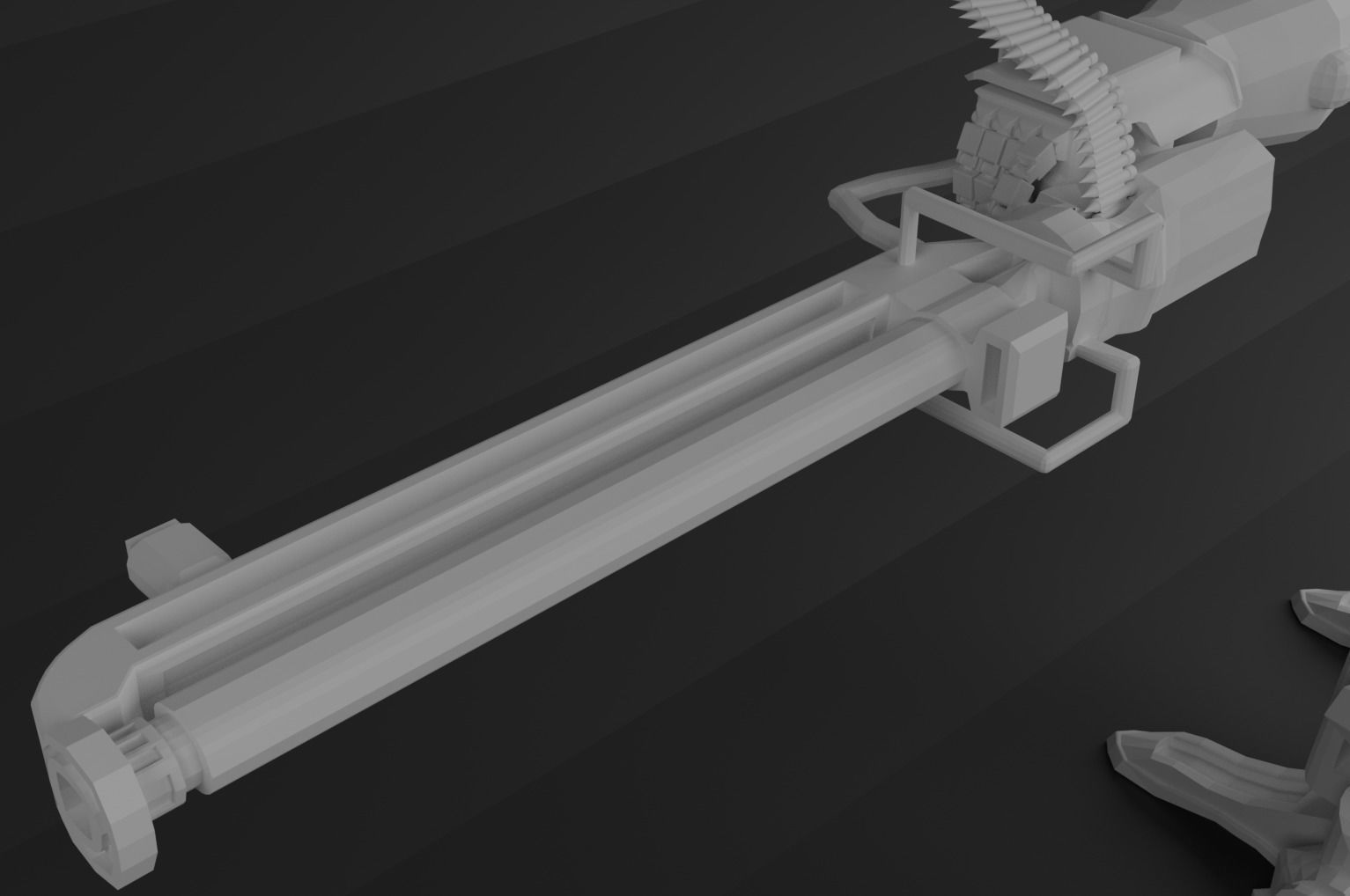 Avatar AMP suit Exoskeleton Robot Low-poly 3D model_13