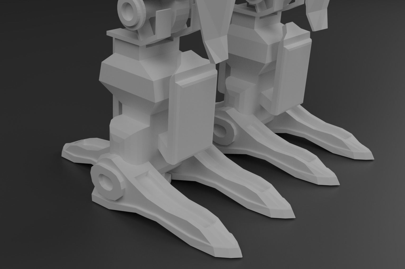 Avatar AMP suit Exoskeleton Robot Low-poly 3D model_8