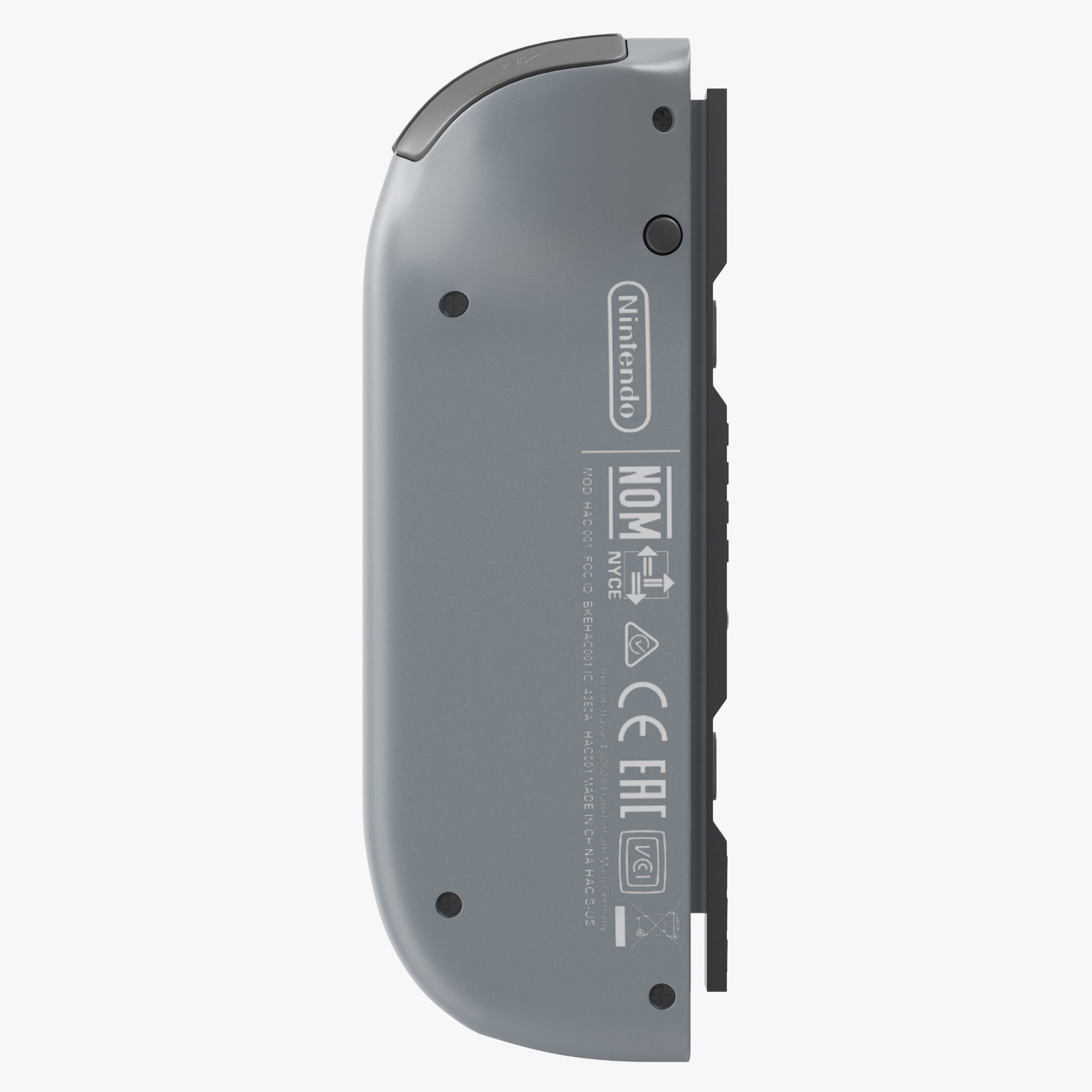 Nintendo Switch with Gray Joy-Con 3D model_25