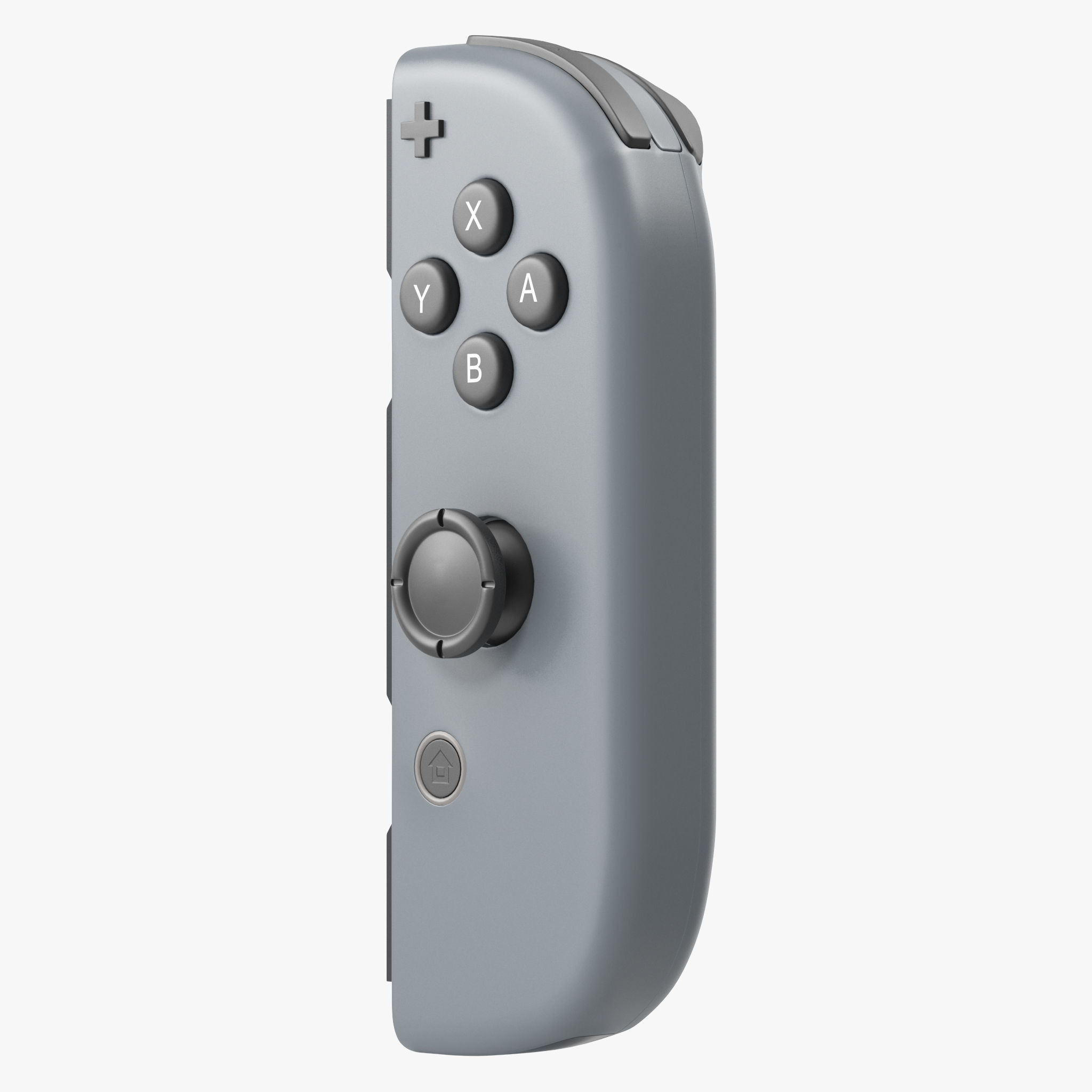 Nintendo Switch with Gray Joy-Con 3D model_21