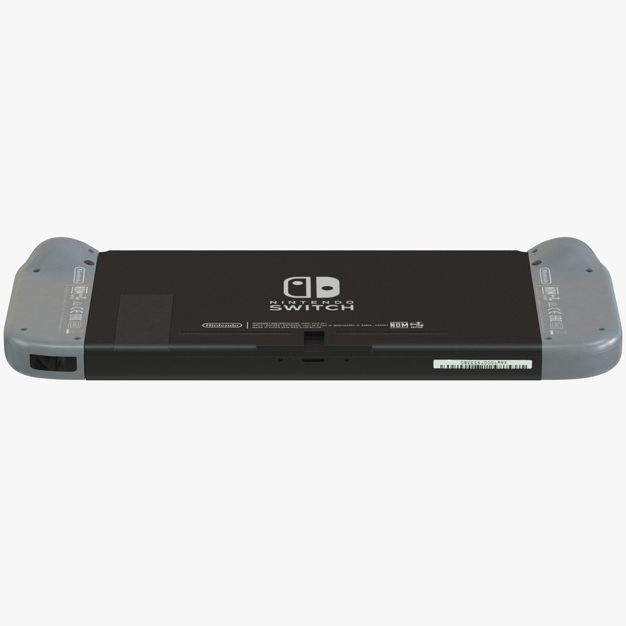 Nintendo Switch with Gray Joy-Con 3D model_16