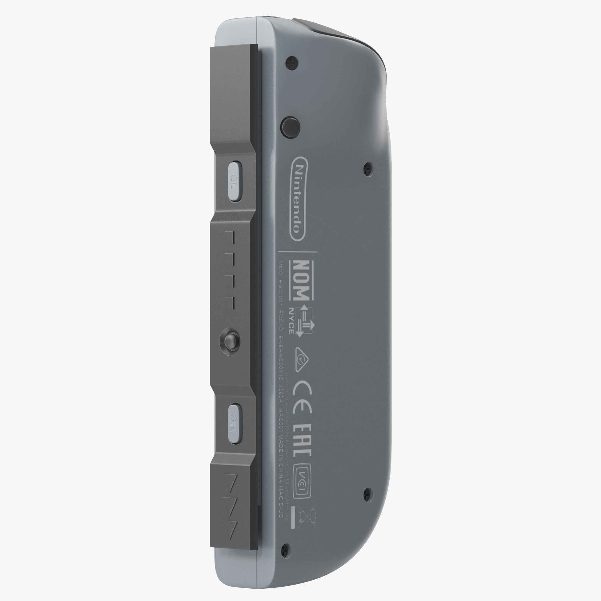Nintendo Switch with Gray Joy-Con 3D model_24