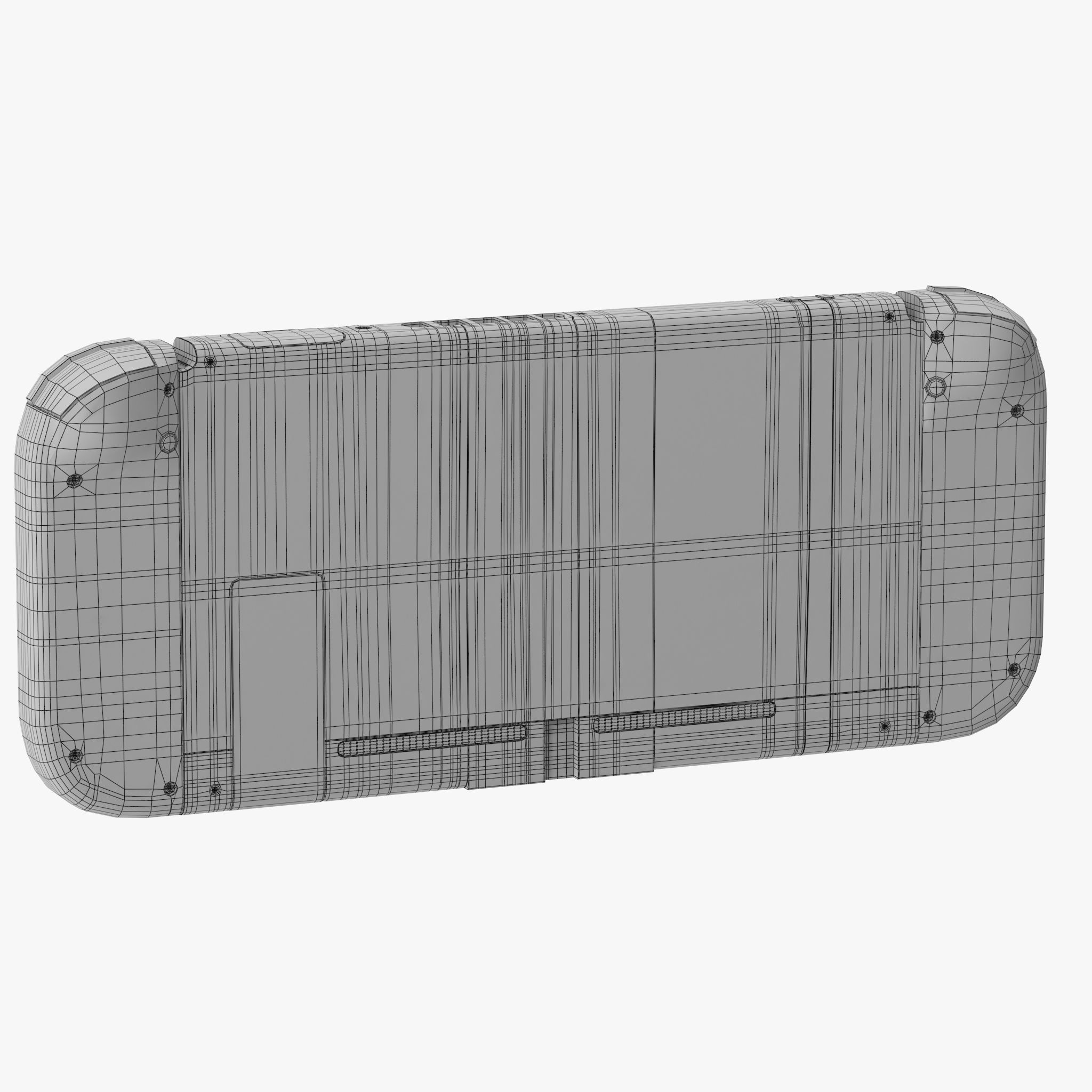 Nintendo Switch with Gray Joy-Con 3D model_37