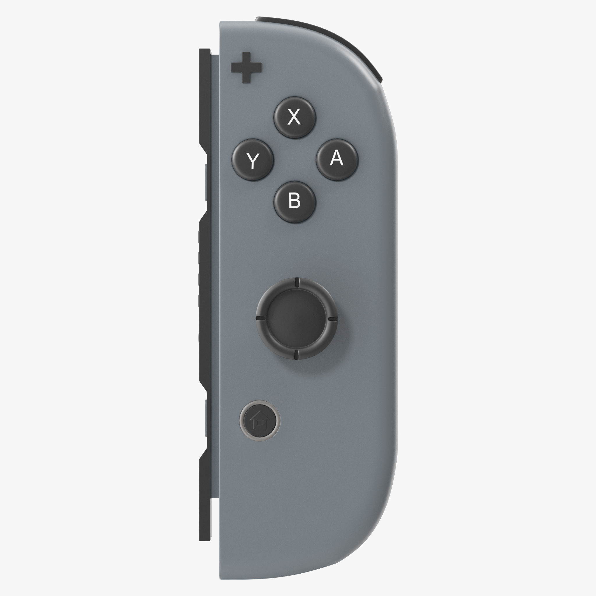 Nintendo Switch with Gray Joy-Con 3D model_19