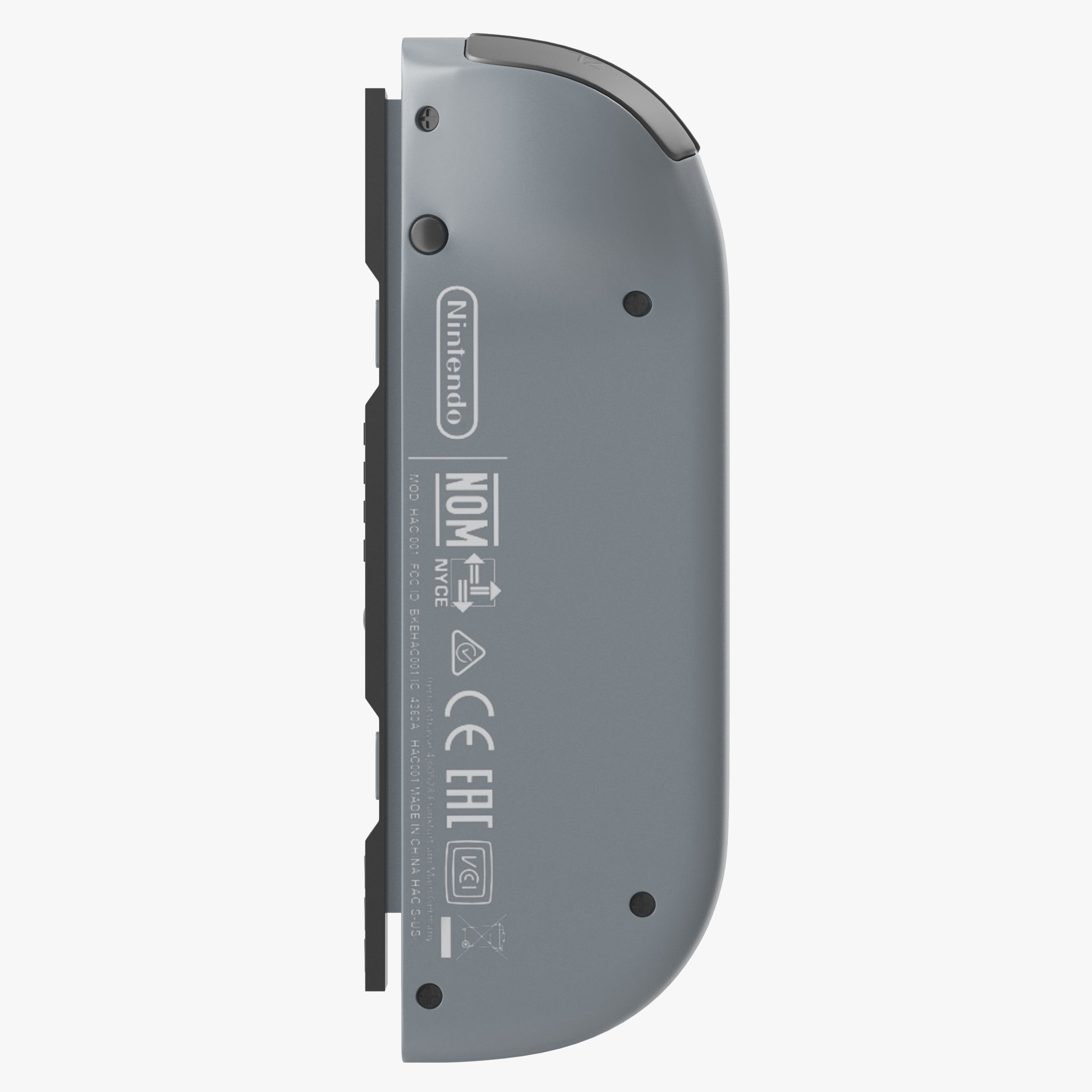 Nintendo Switch with Gray Joy-Con 3D model_26