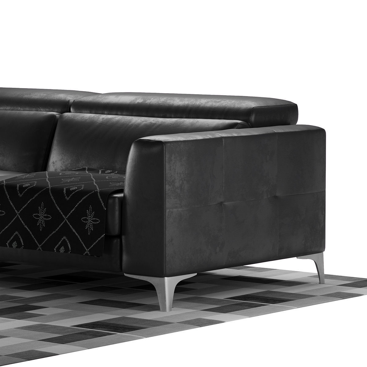 Natuzzi Algo sofa  3D model_3