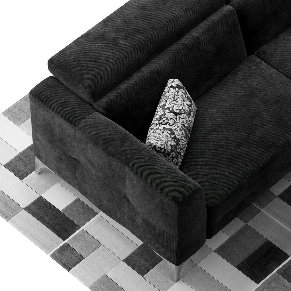 Natuzzi Algo sofa  3D model_8