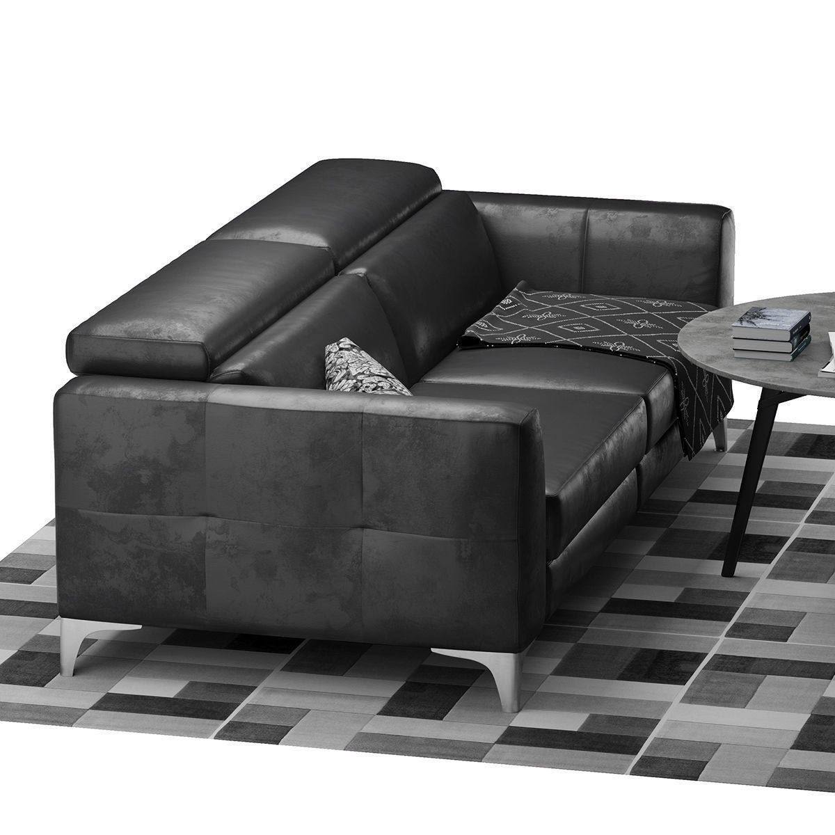 Natuzzi Algo sofa  3D model_6
