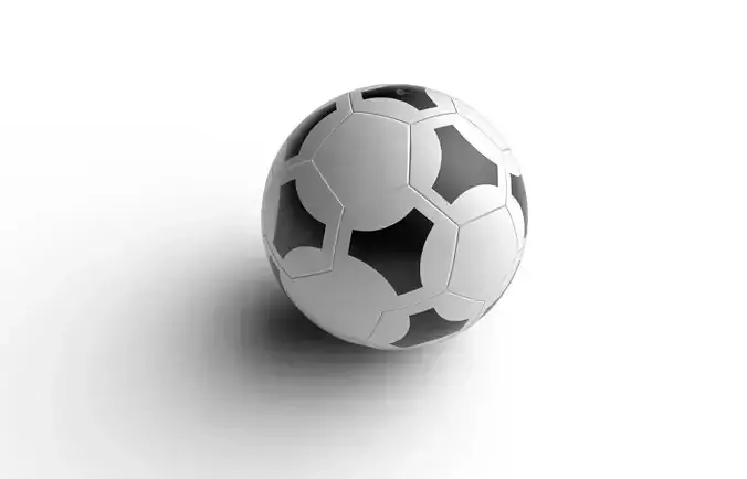Soccer Ball  M06b Low-poly 3D model