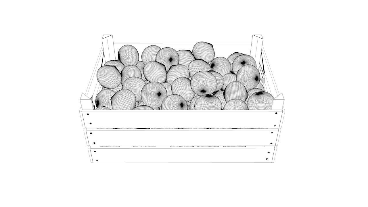 Tangerine Box 3D model_10