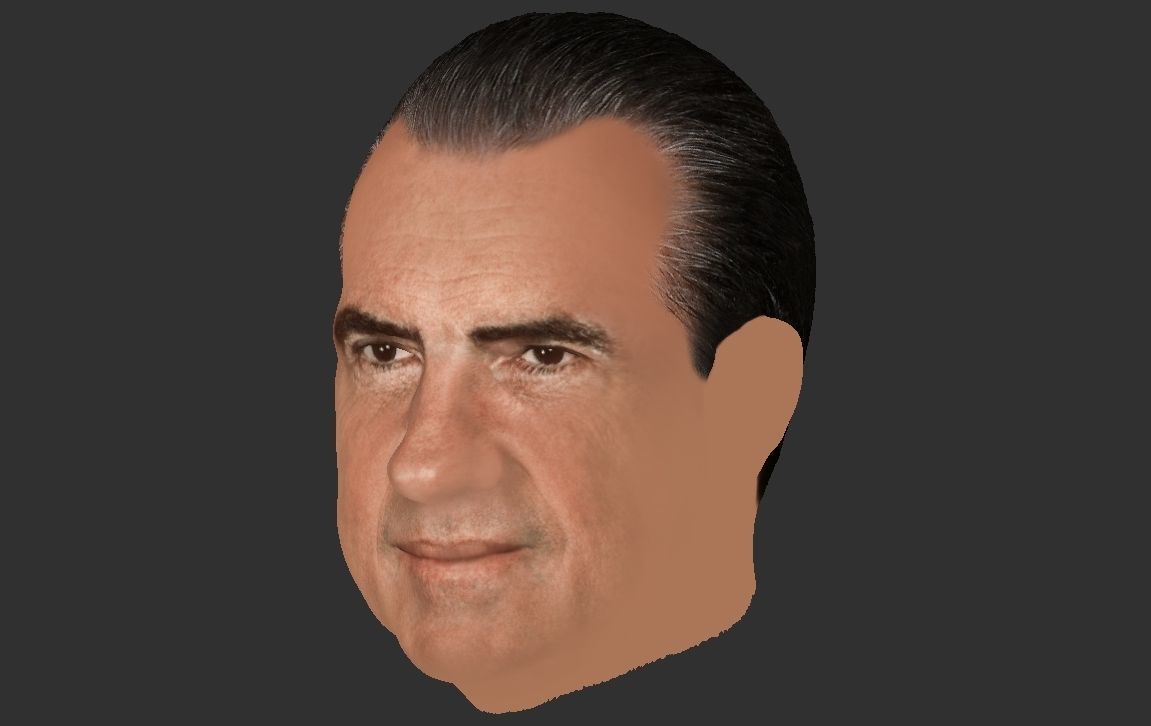 Richard Nixon 3D model_19