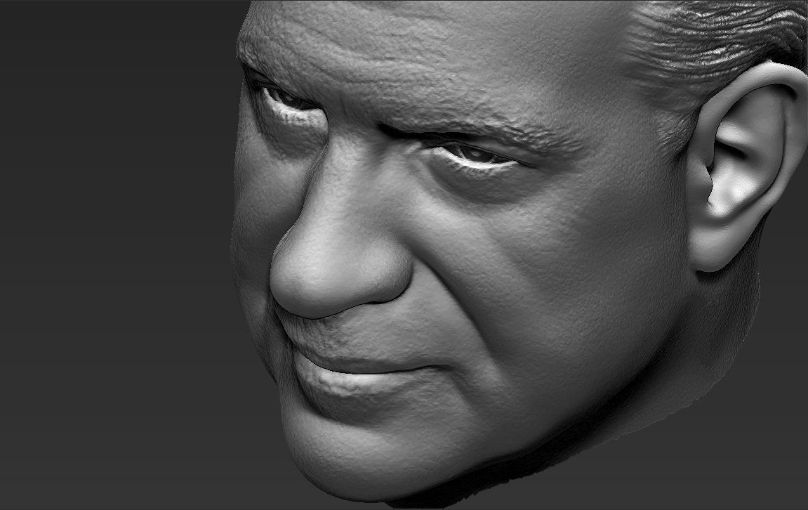 Richard Nixon 3D model_36