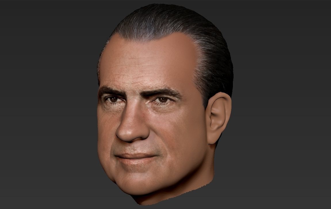 Richard Nixon 3D model_16