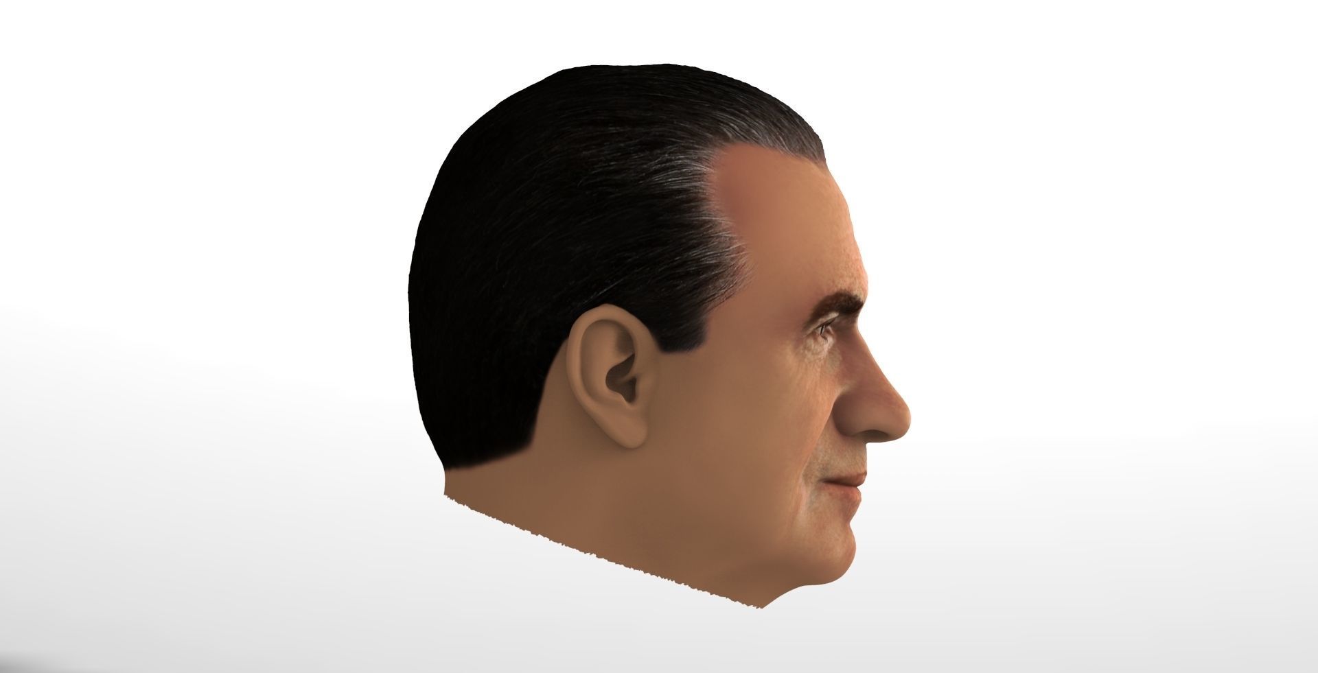 Richard Nixon 3D model_6