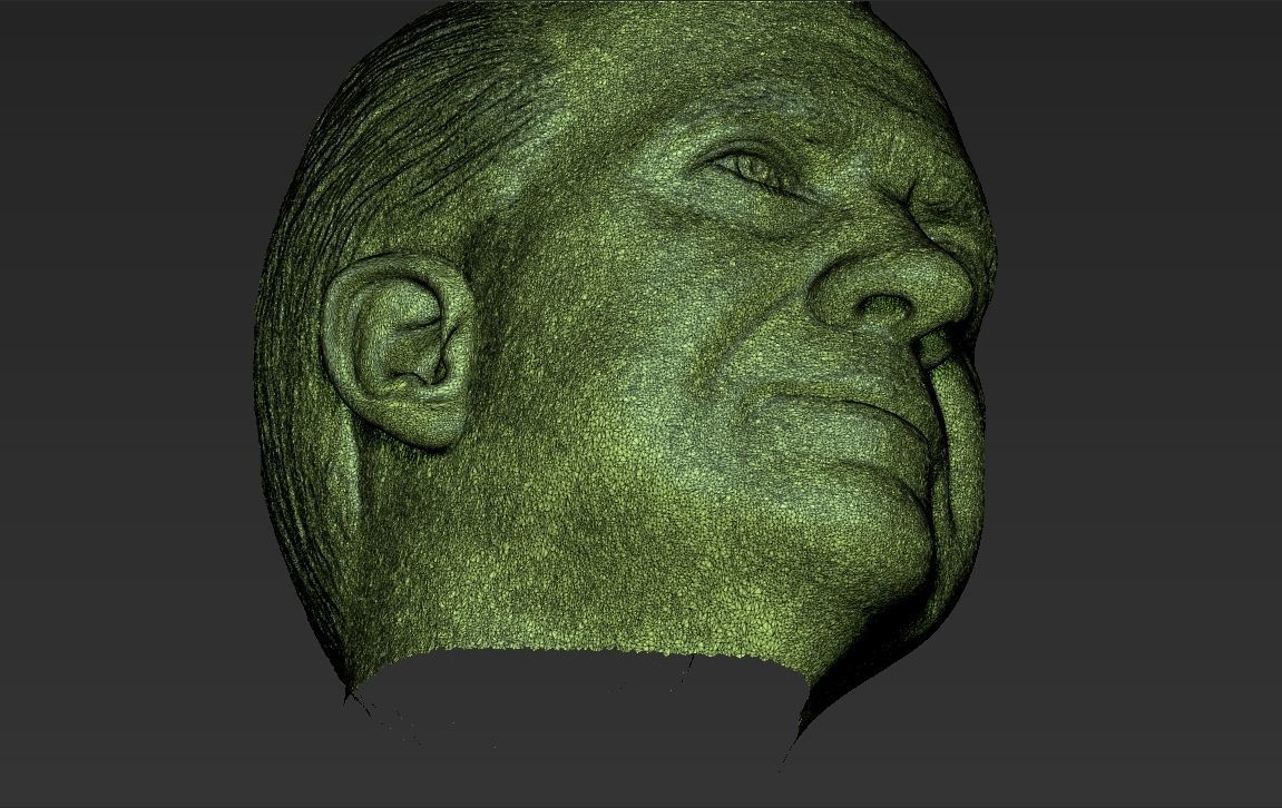 Richard Nixon 3D model_42