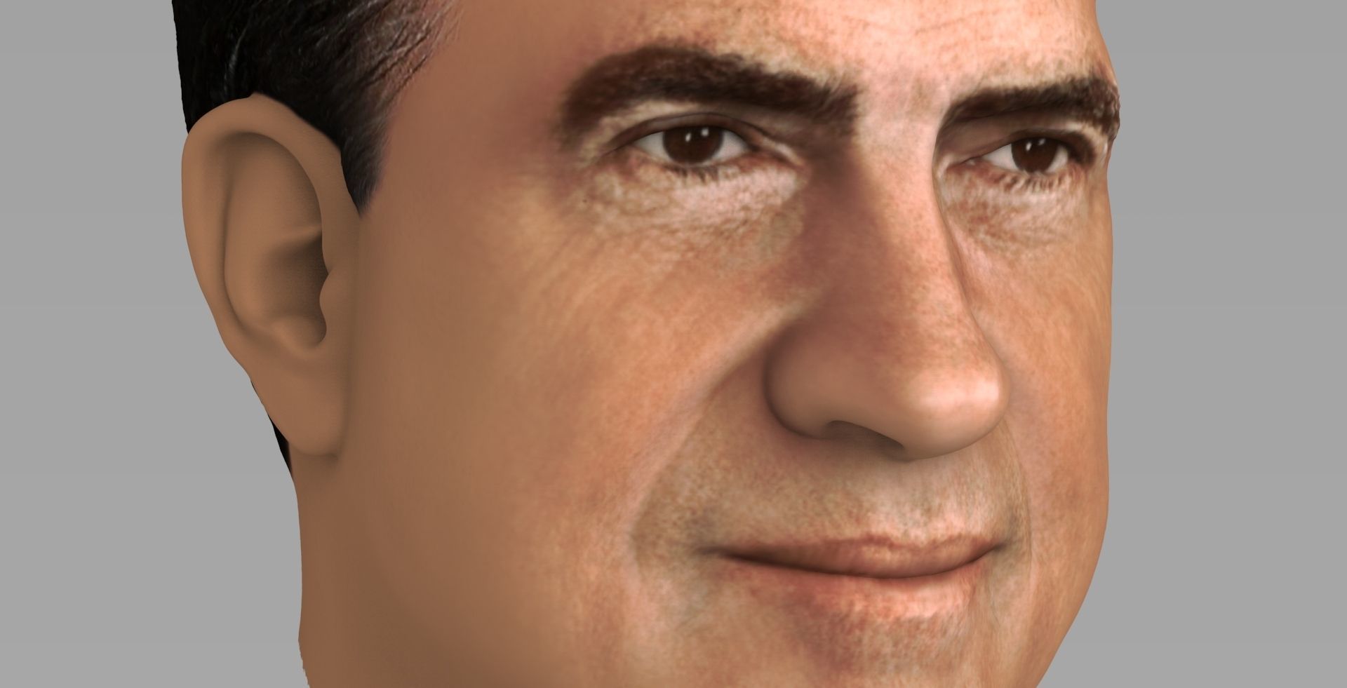 Richard Nixon 3D model_11