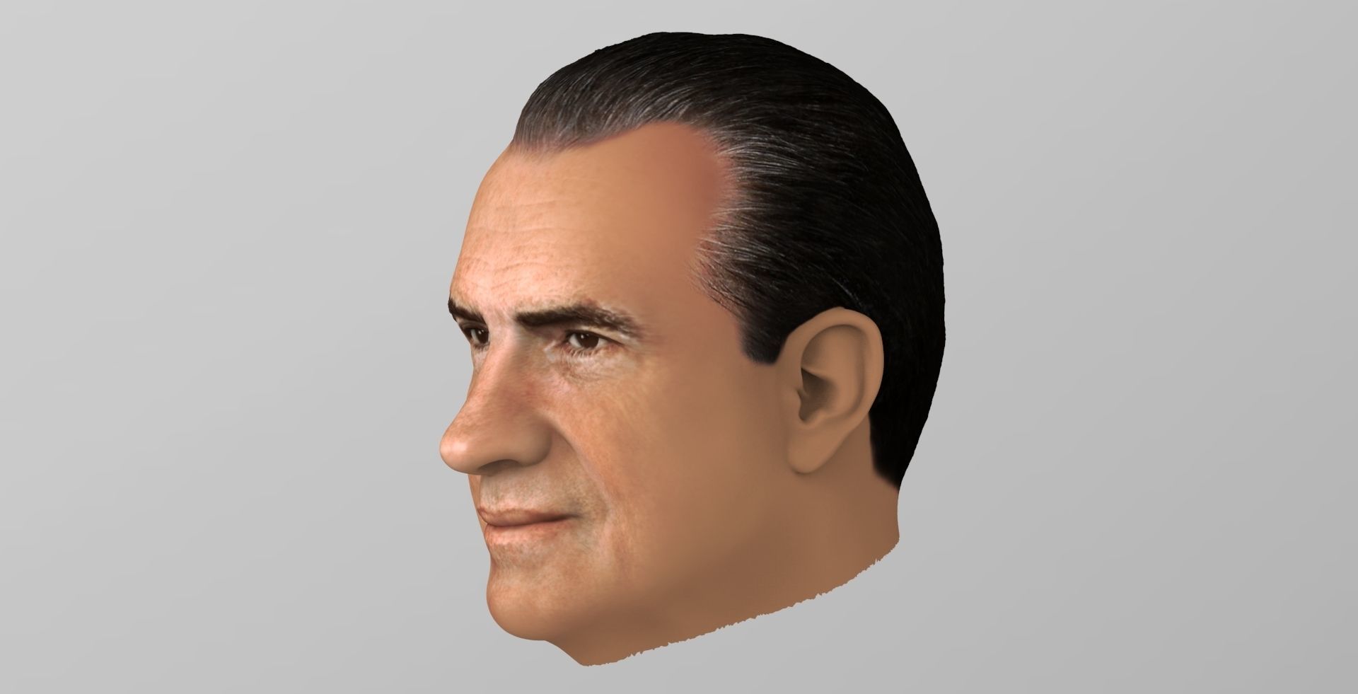 Richard Nixon 3D model_2