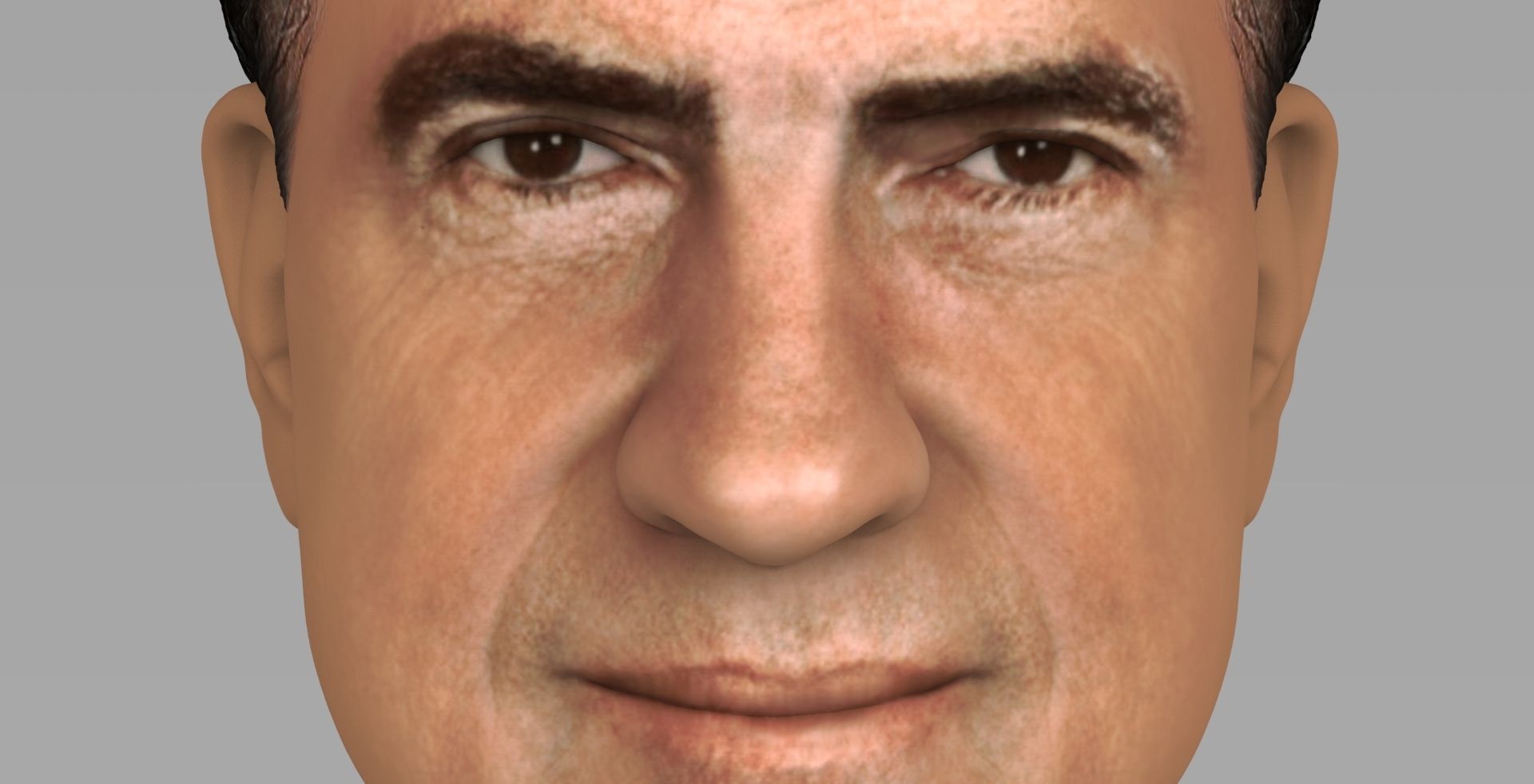 Richard Nixon 3D model_10