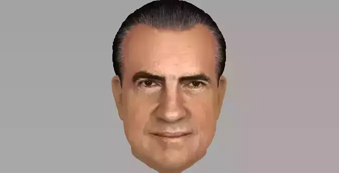 Richard Nixon 3D model