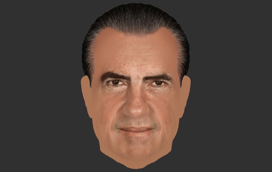 Richard Nixon 3D model_17