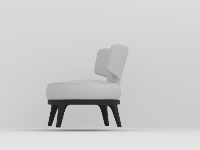 Drop by Flexform Mood 3D model_9