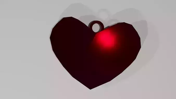 Printable heart Free 3D print model
