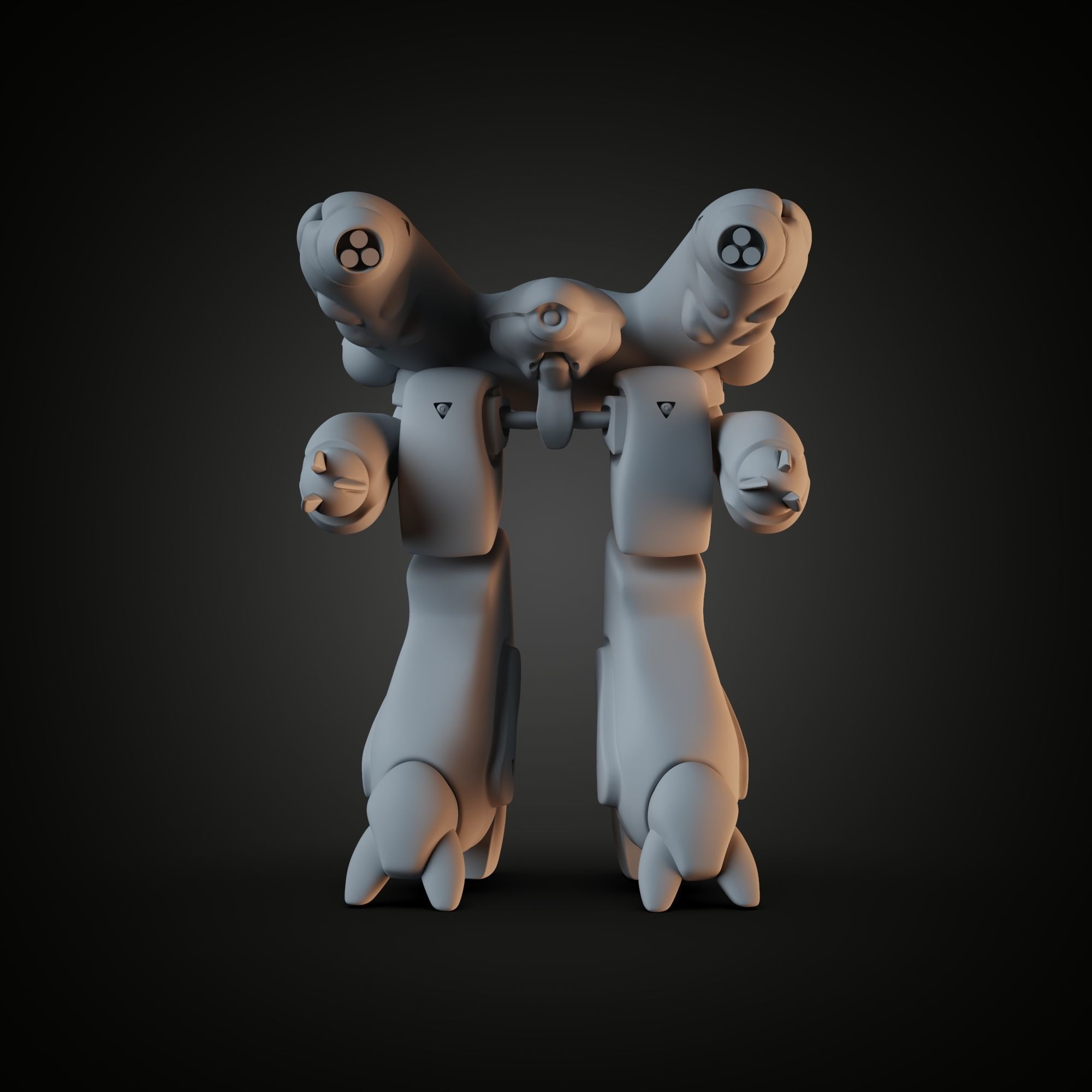 Printable Robots Combo 3D print model_3