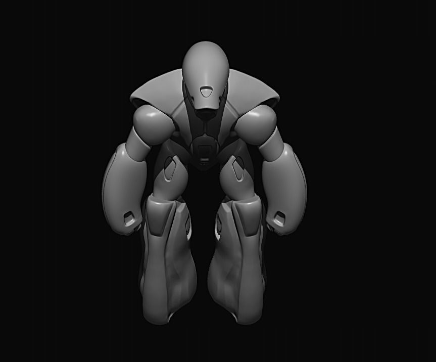 Printable Robots Combo 3D print model_27