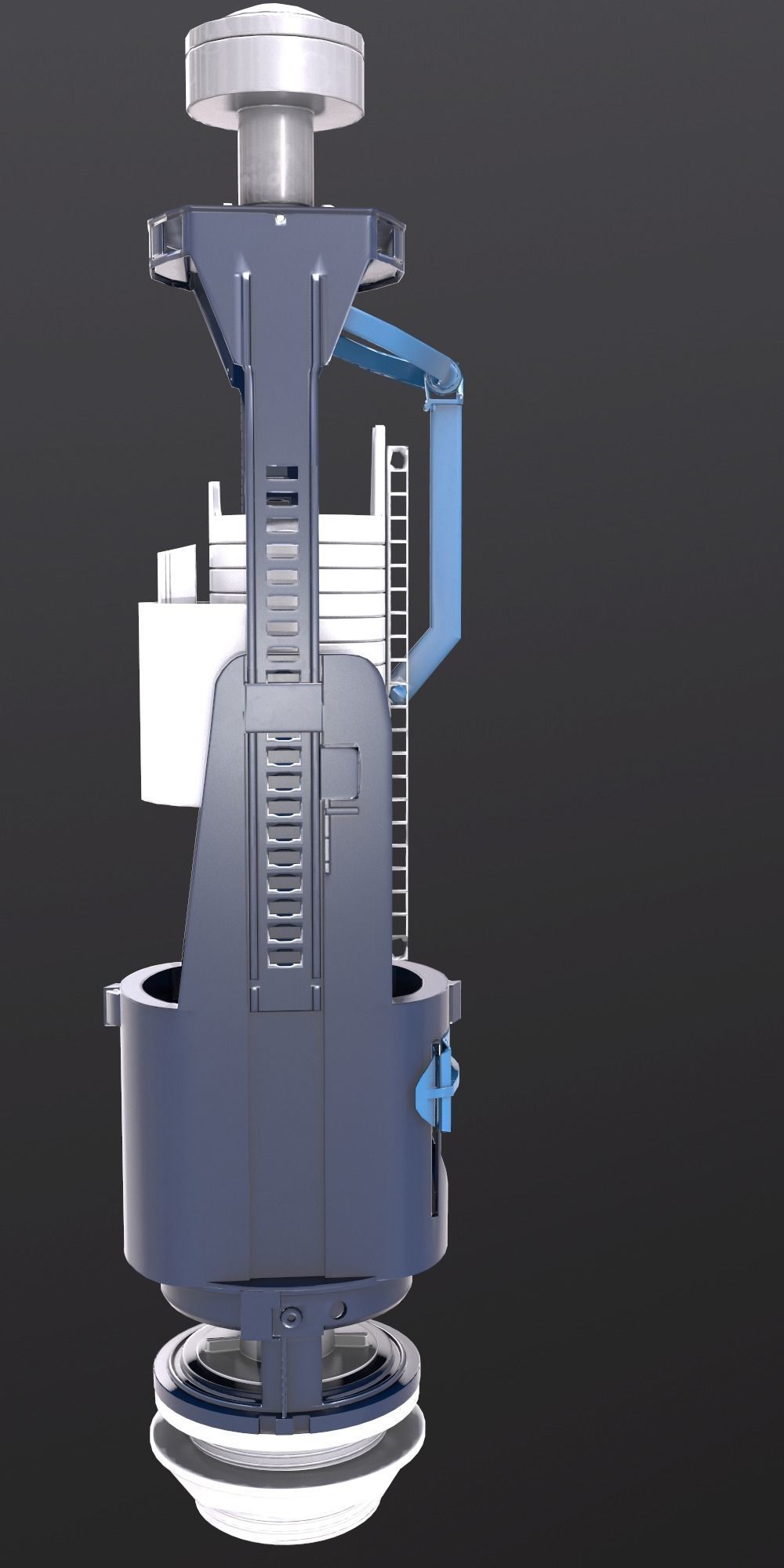 Flusher toilet 3D model_13