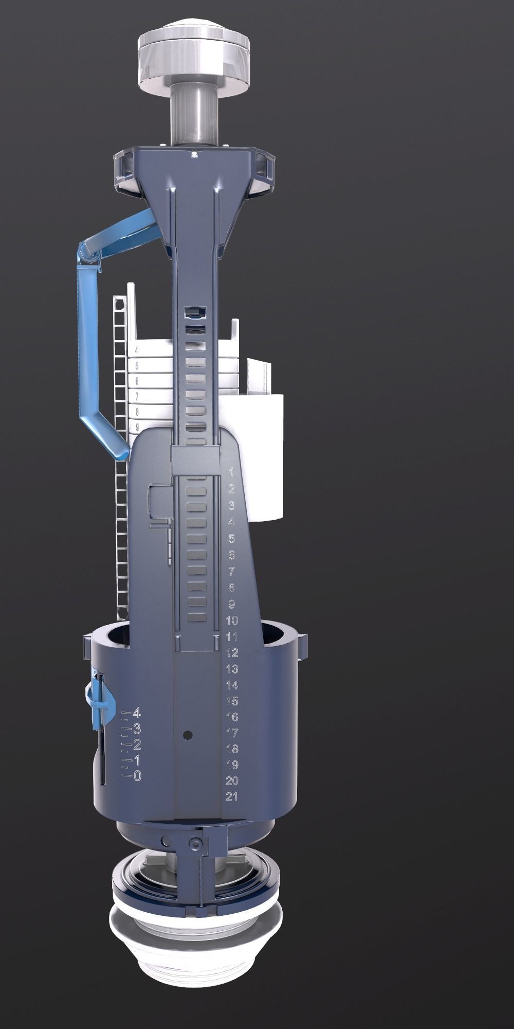 Flusher toilet 3D model_10