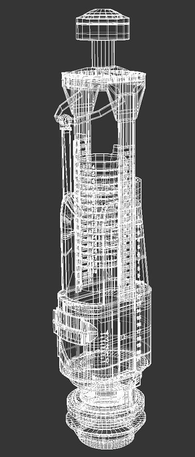 Flusher toilet 3D model_18