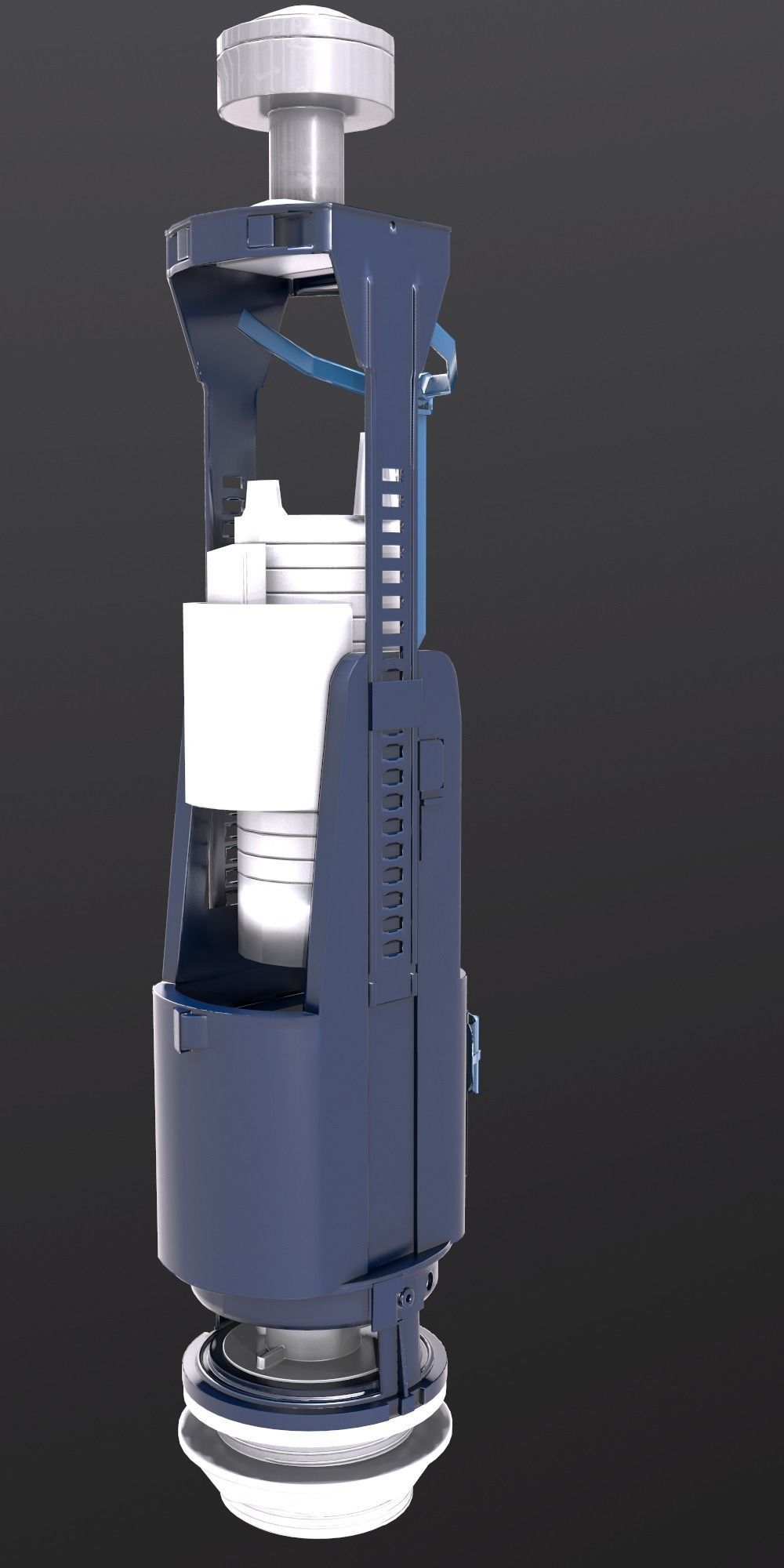 Flusher toilet 3D model_12