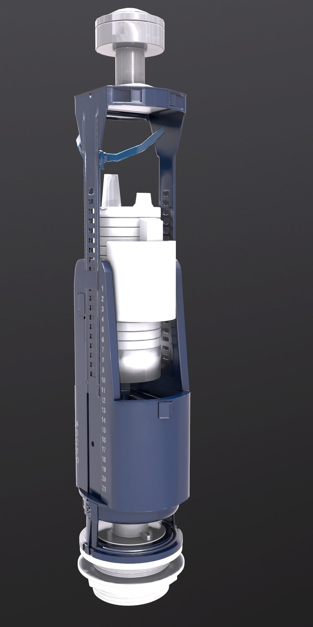 Flusher toilet 3D model_11