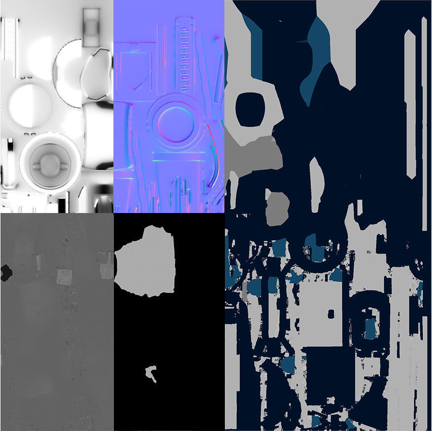 Flusher toilet 3D model_16