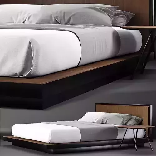 Envy Queen Bed 3D model