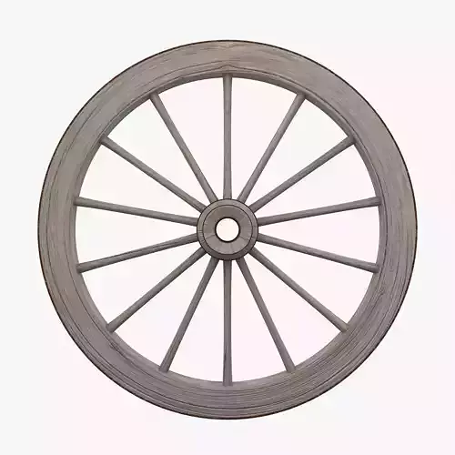 Old Wagon Wheel