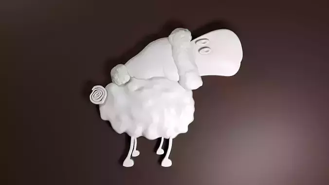 Christmas Sheep Stl 3D print model