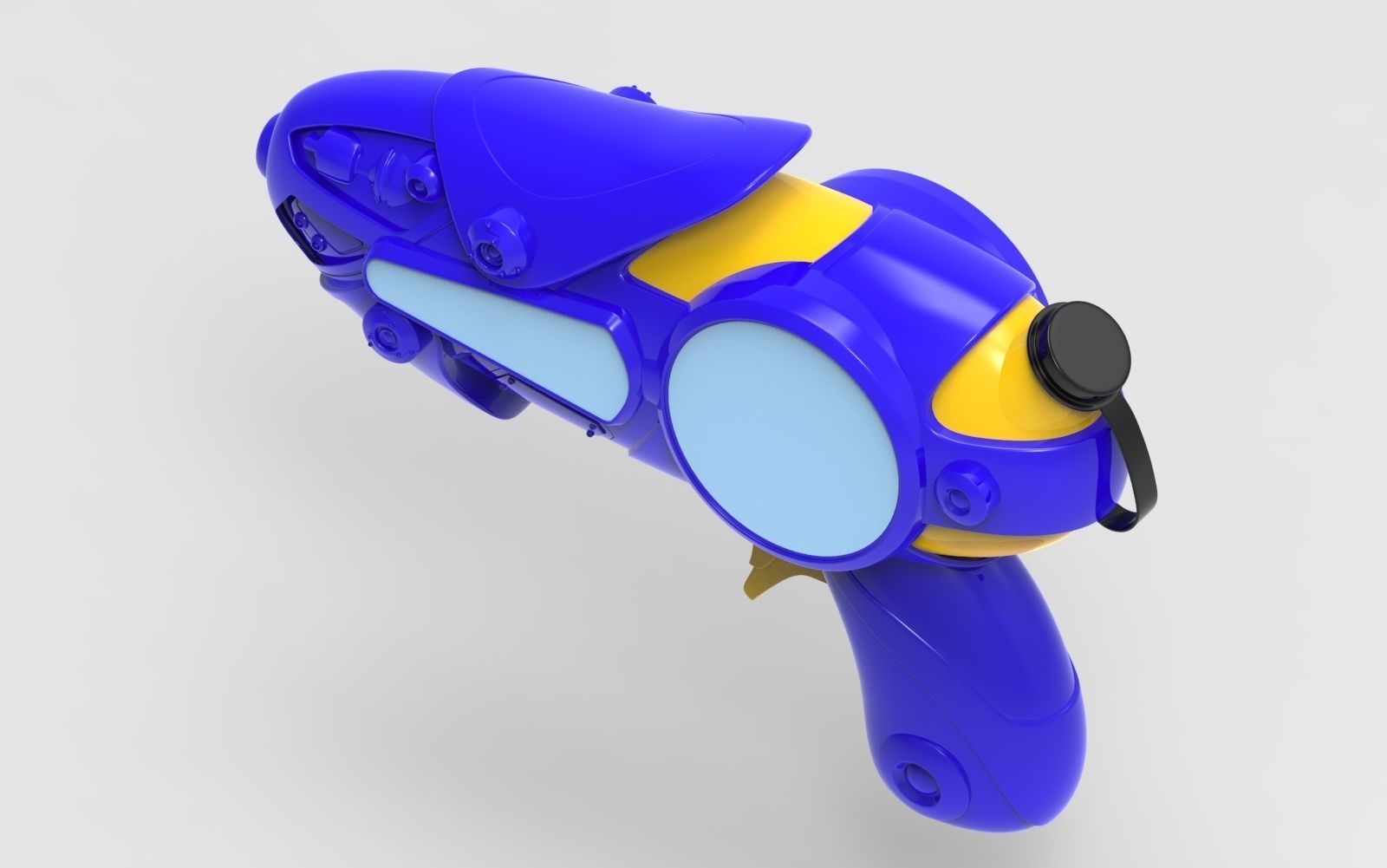water gun 3D model_3