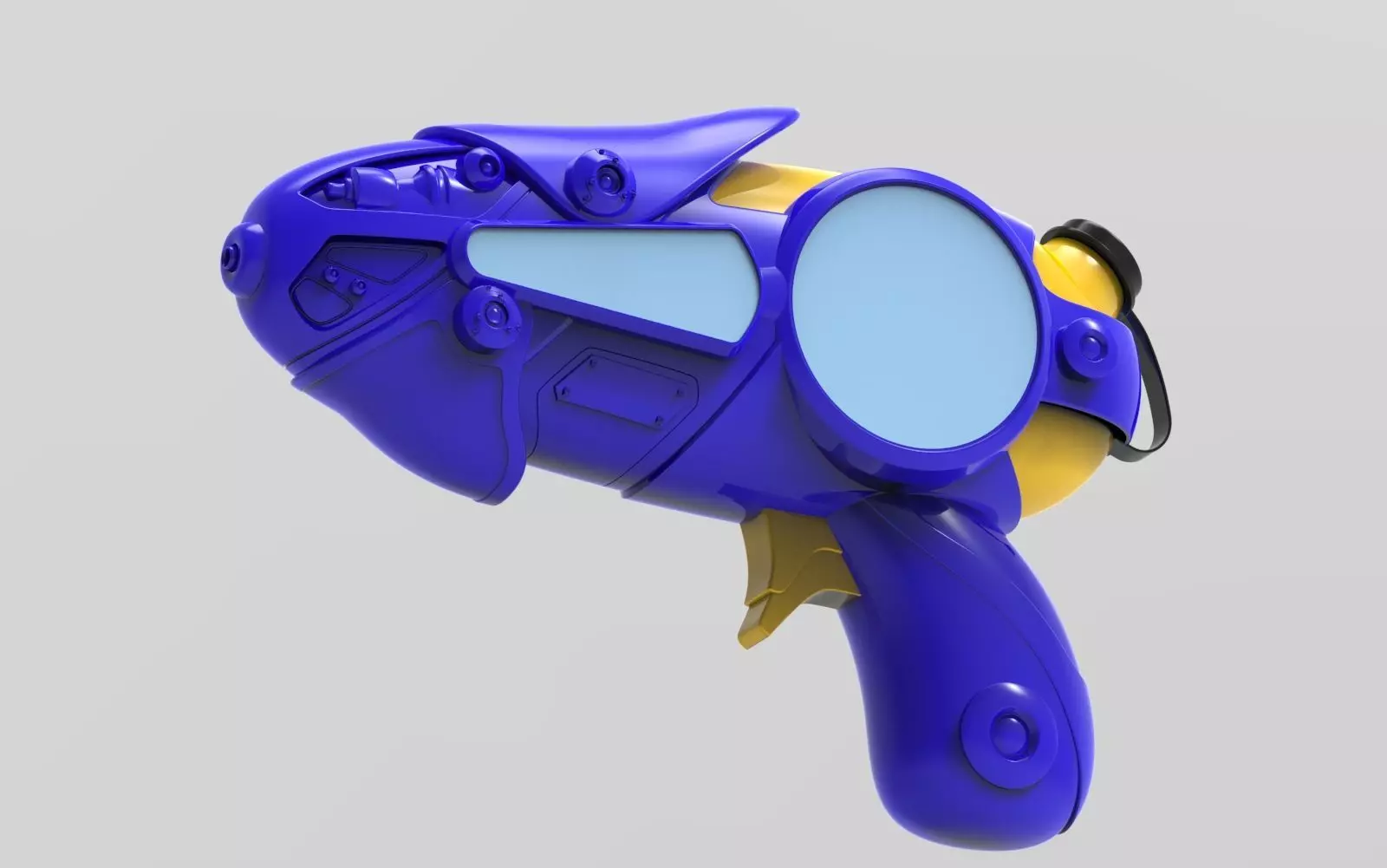 water gun 3D model_0