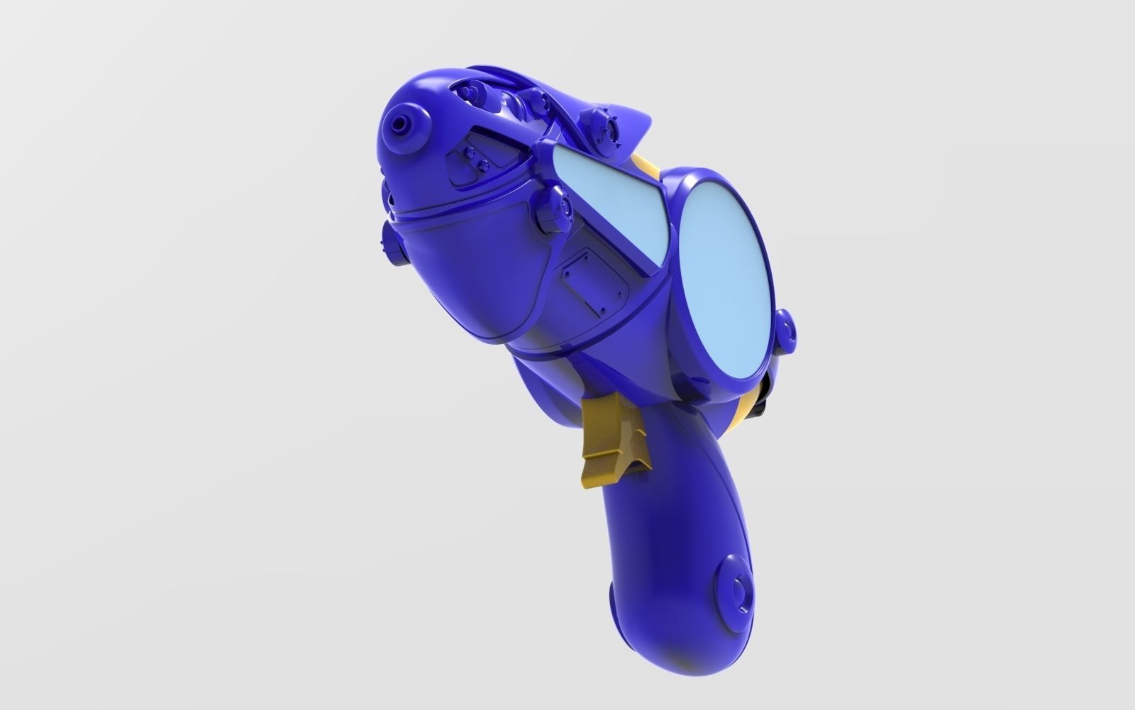 water gun 3D model_4