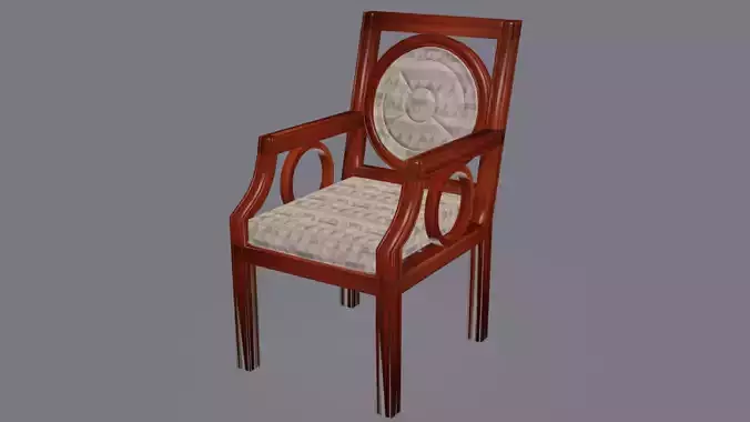 Circle Chair 3D model