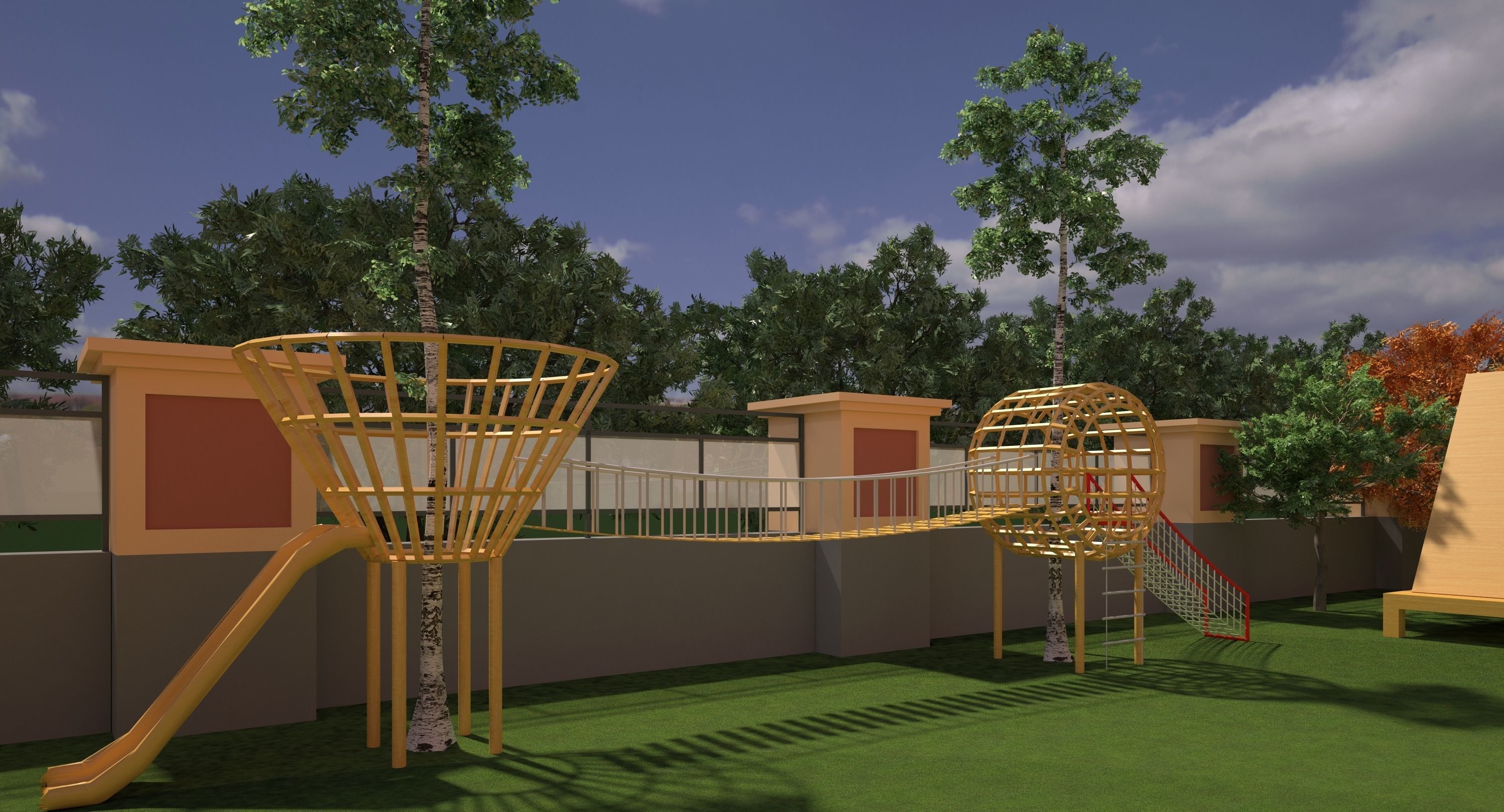 Kindergarten Design Case 3D model_13