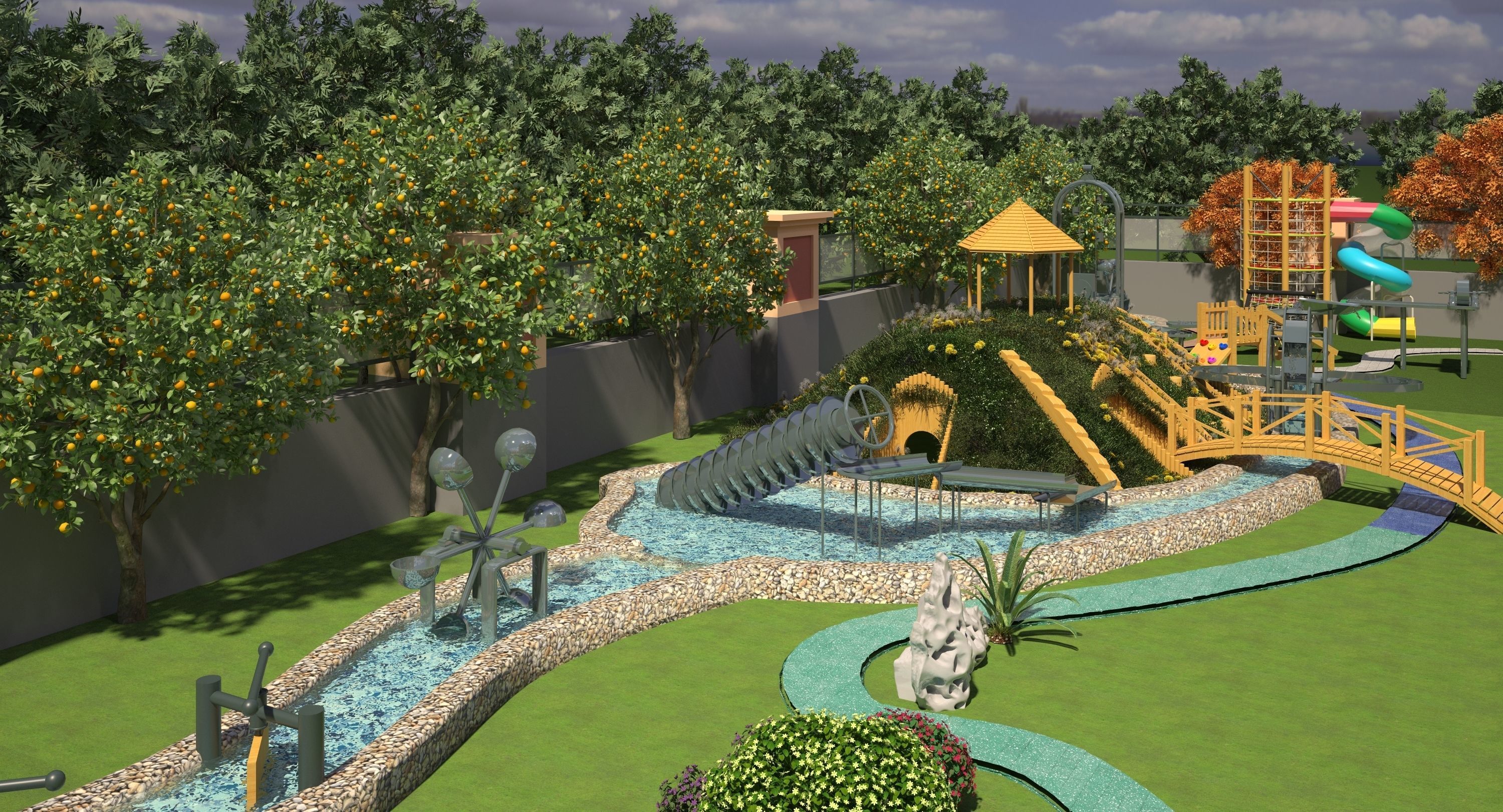 Kindergarten Design Case 3D model_15