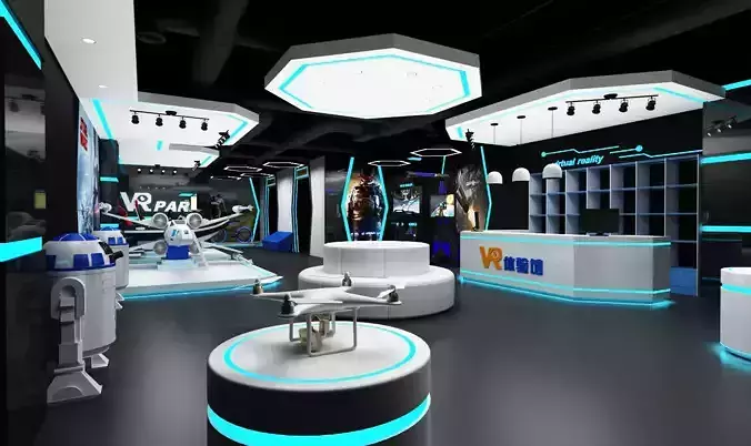 Virtual reality Experience 3D model