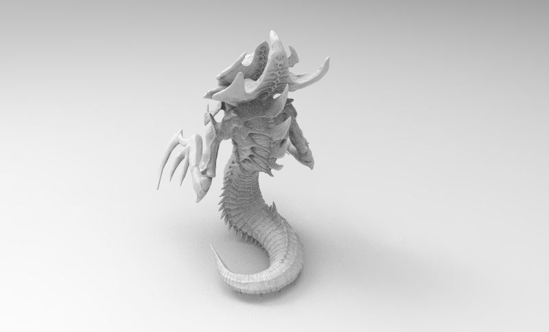 StarCraft2 Hydralisk 3D print model_1