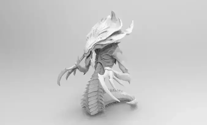 StarCraft2 Hydralisk 3D print model