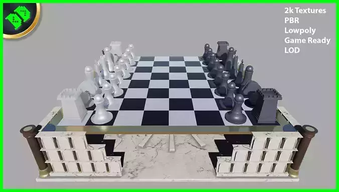 Chess Board Gladiator 